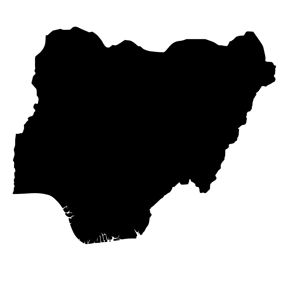 Mapa de Nigeria — archivo SVG