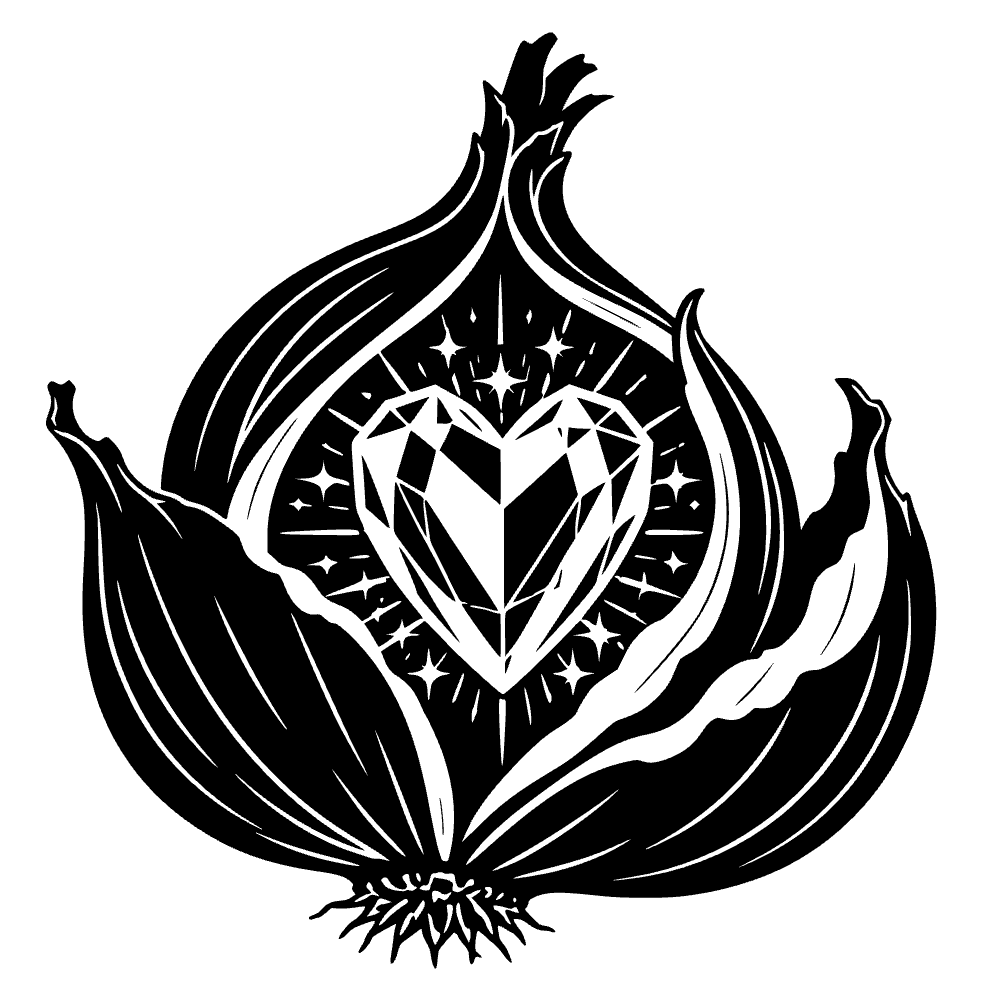 Ícono de cebolla pelada — archivo SVG