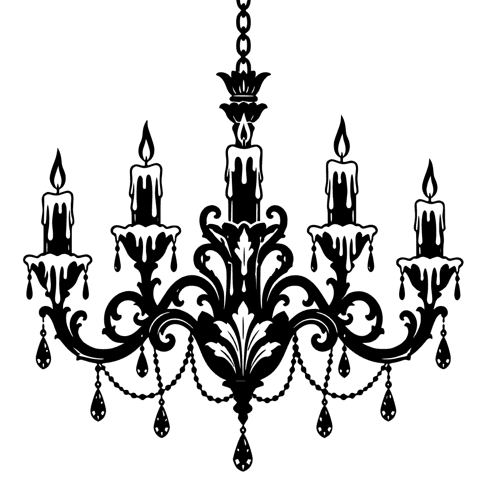 Candelabro ornamentado — archivo SVG
