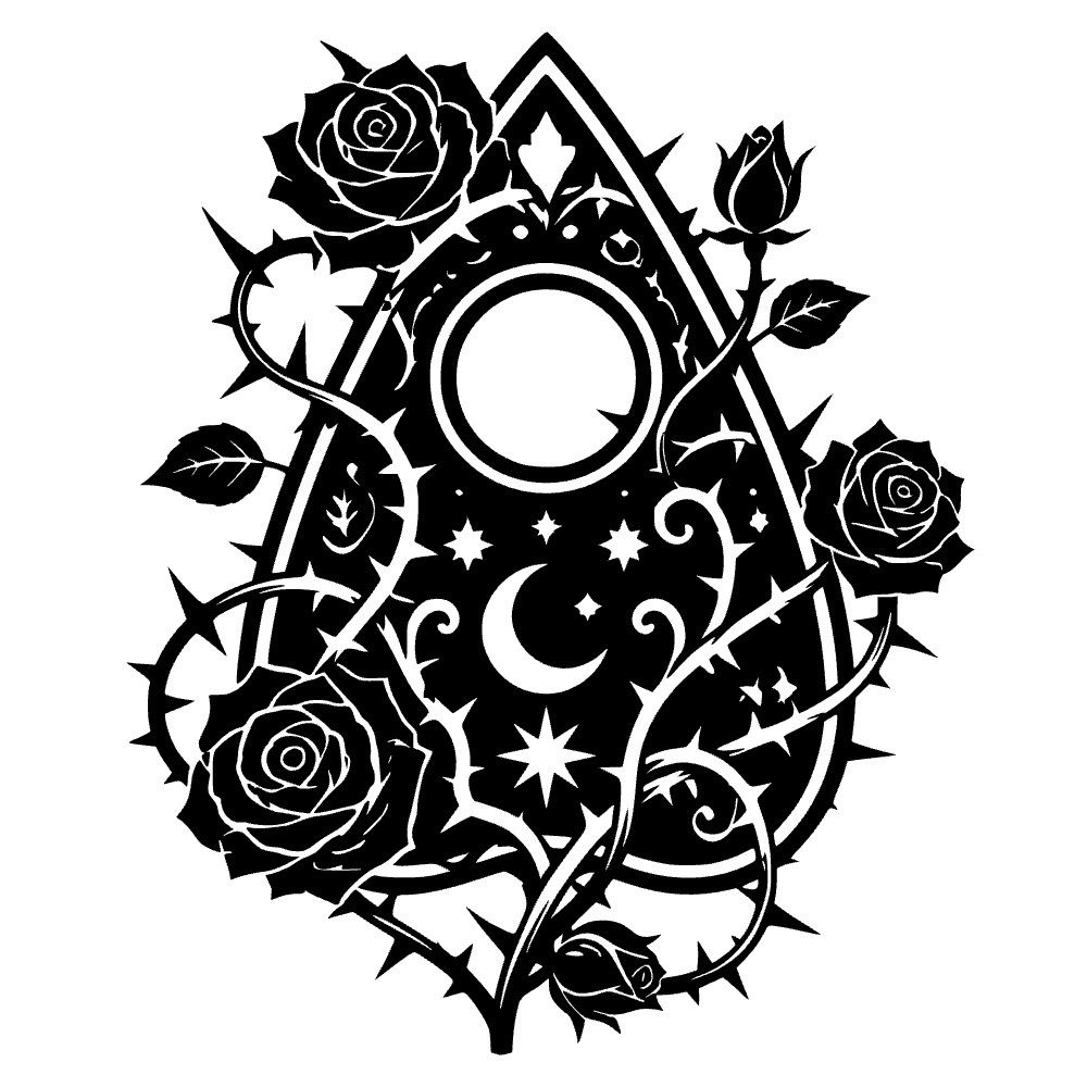 Planchette de ouija — archivo SVG