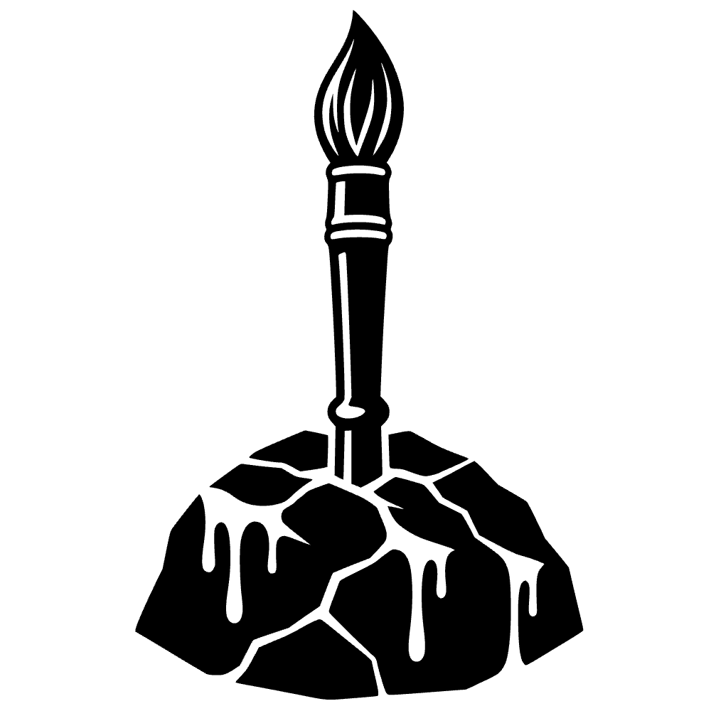Espada pincel de piedra — archivo SVG
