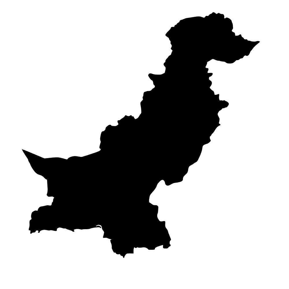 Mapa de Pakistán — archivo SVG