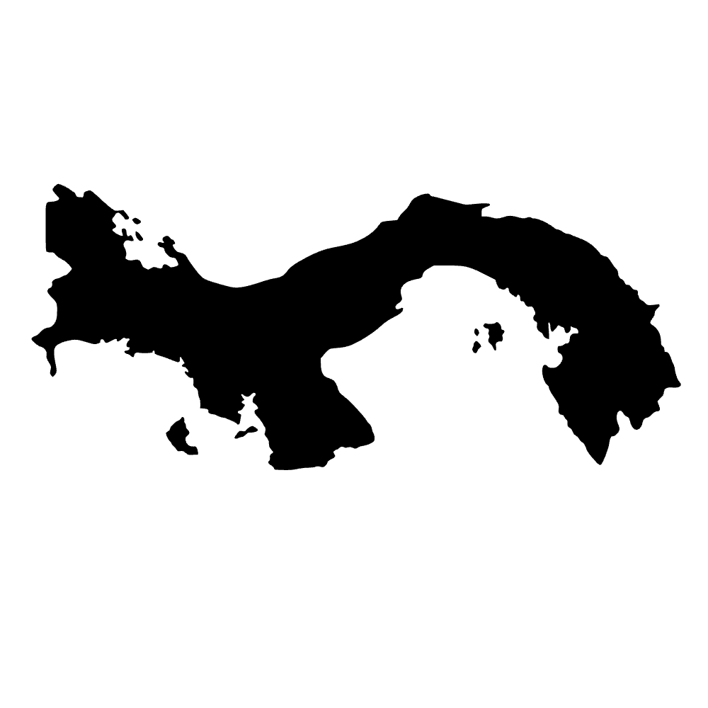 Mapa de Panamá — archivo SVG