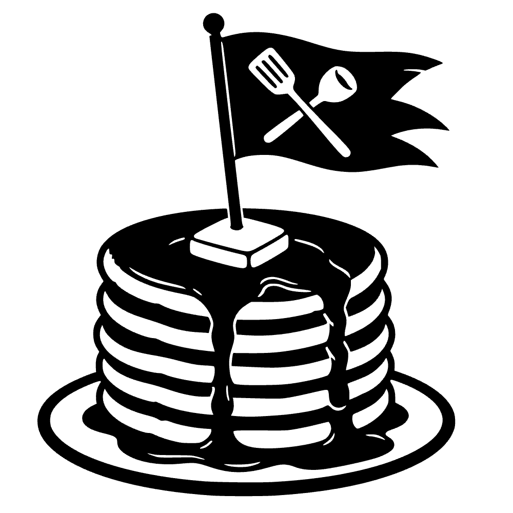 Pancake Stack Icon SVG SVG cut file preview
