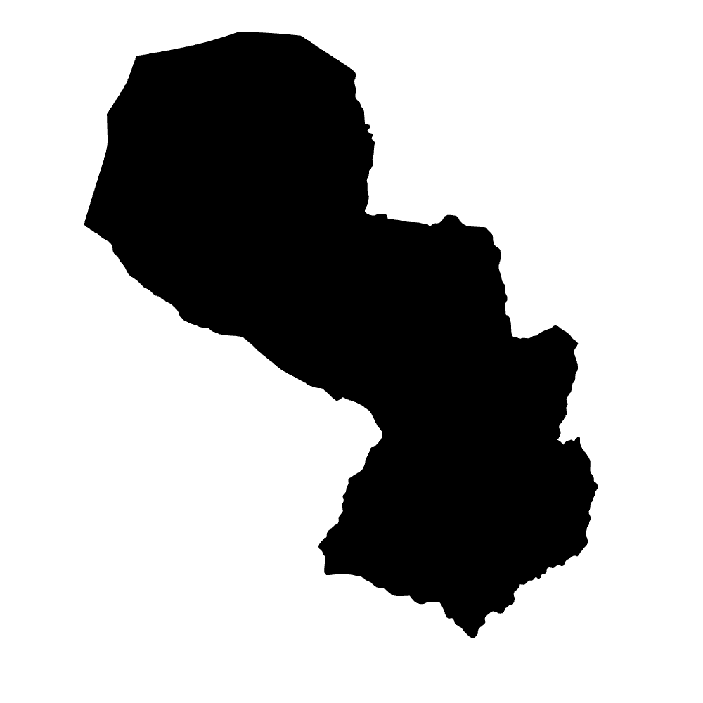 Mapa de Paraguay — archivo SVG