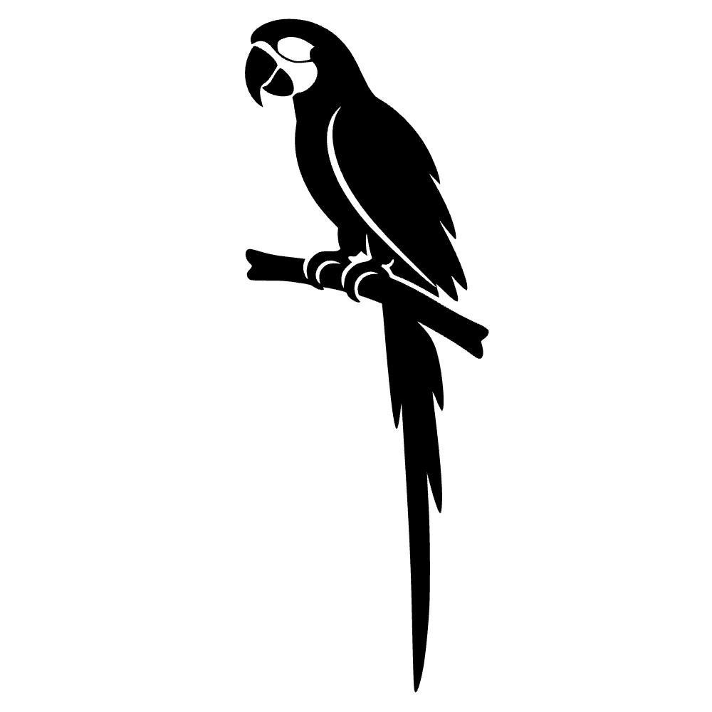 Loro guacamayo — archivo SVG
