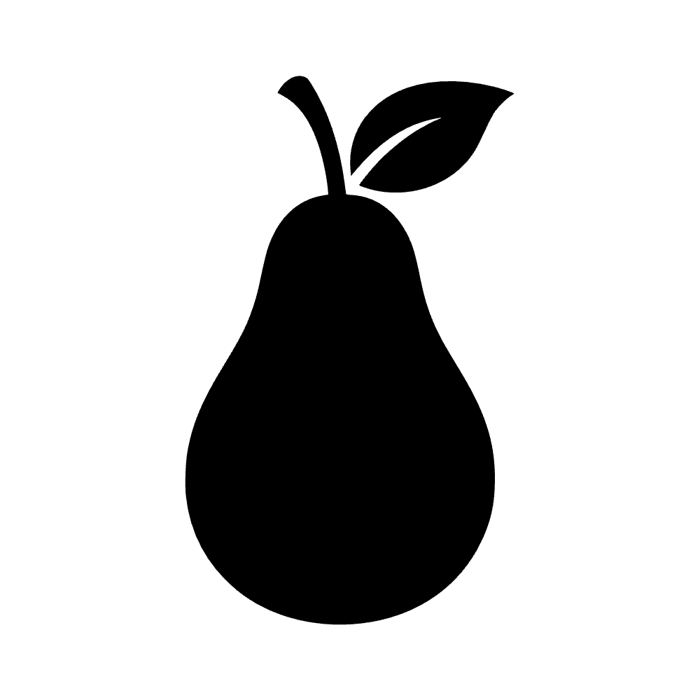 Fruta de pera — archivo SVG