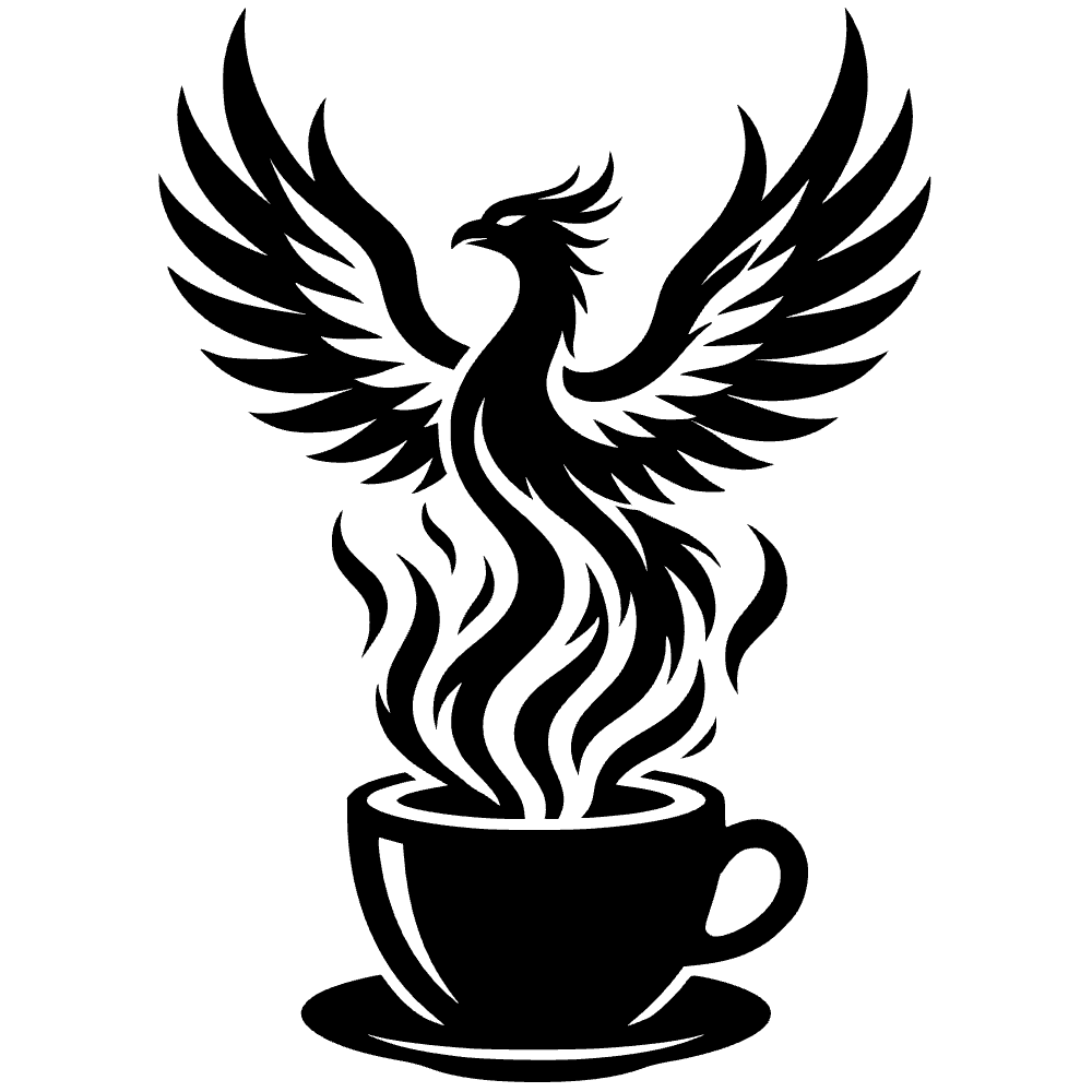 Phoenix Bird Rising SVG cut file preview
