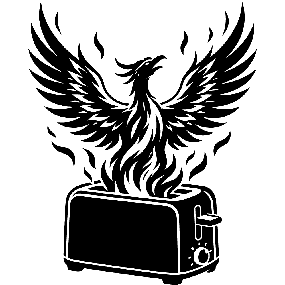 Phoenix Bird Rising SVG cut file