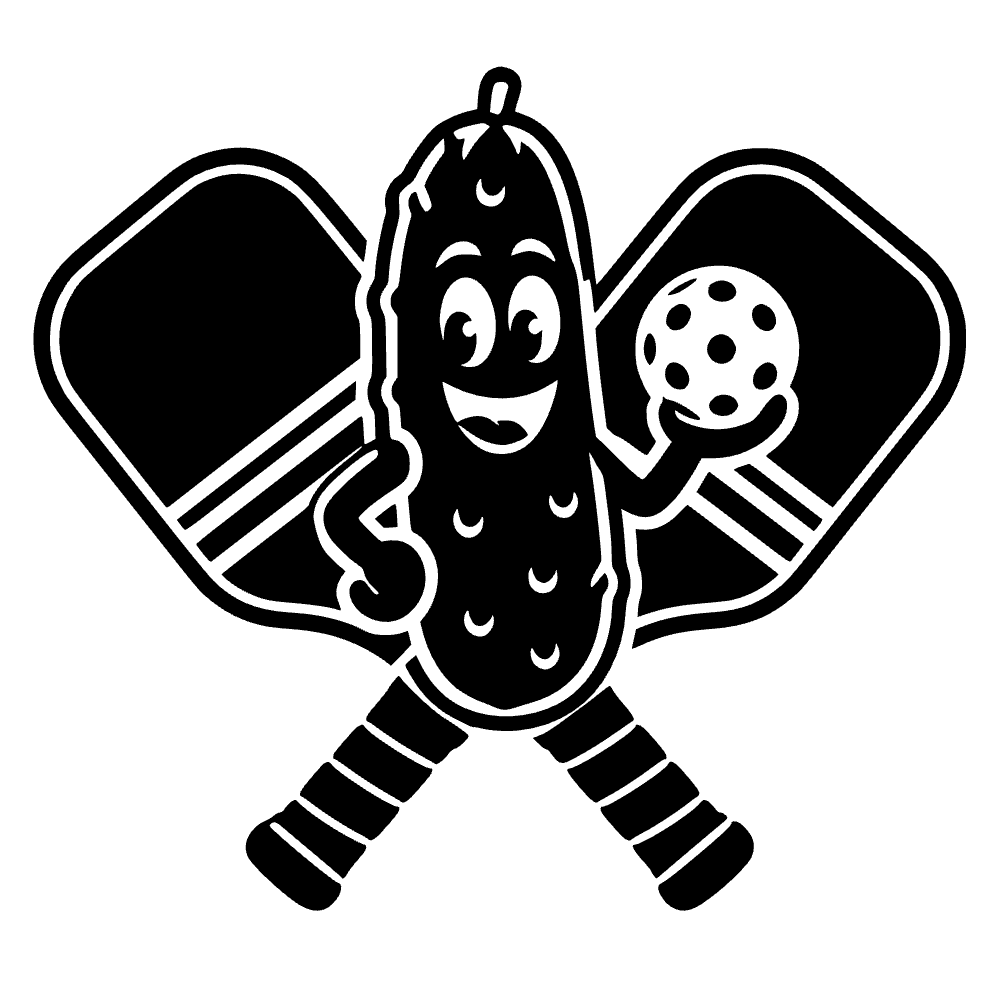 Icono de palas de pickleball — archivo SVG