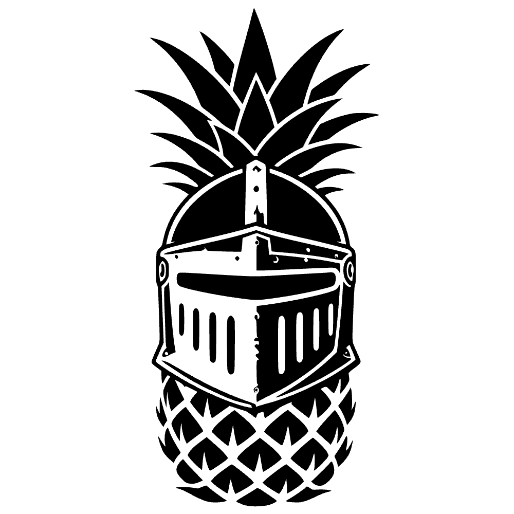 Caballero piña — archivo SVG
