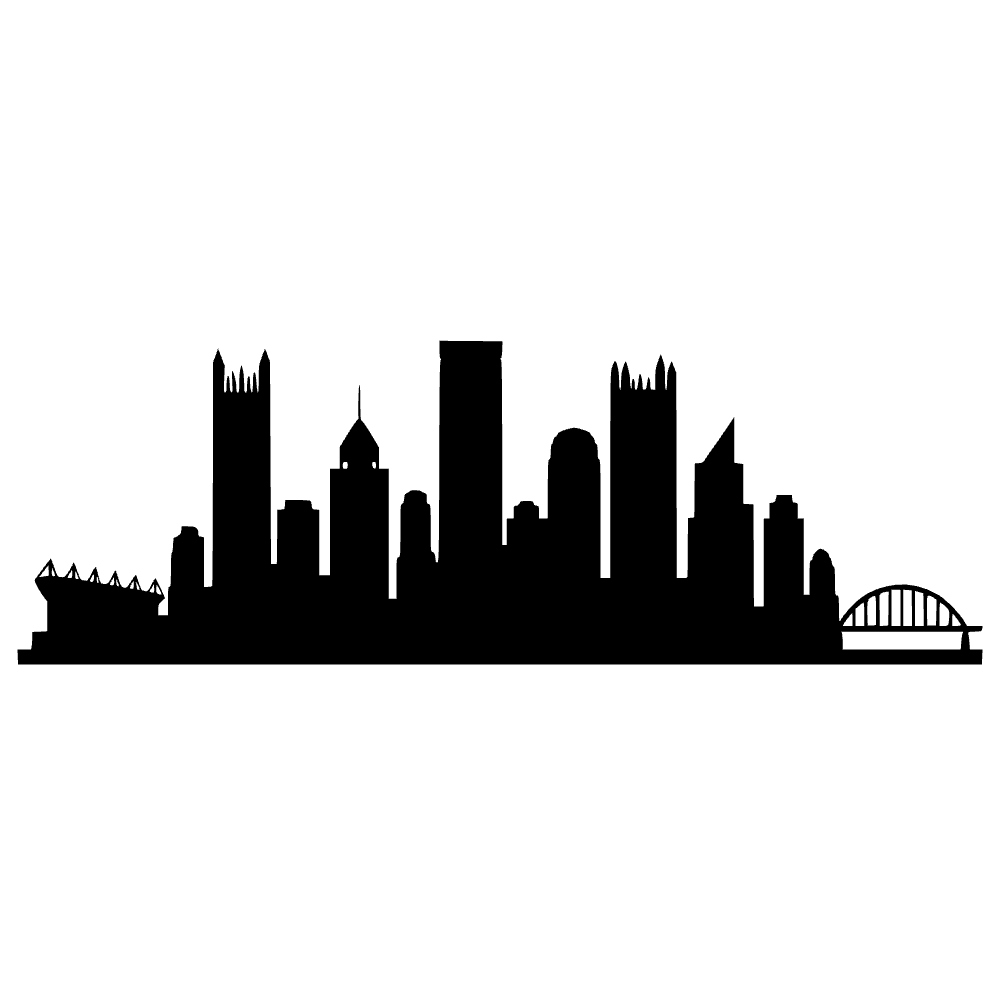Horizonte de Pittsburgh — archivo SVG