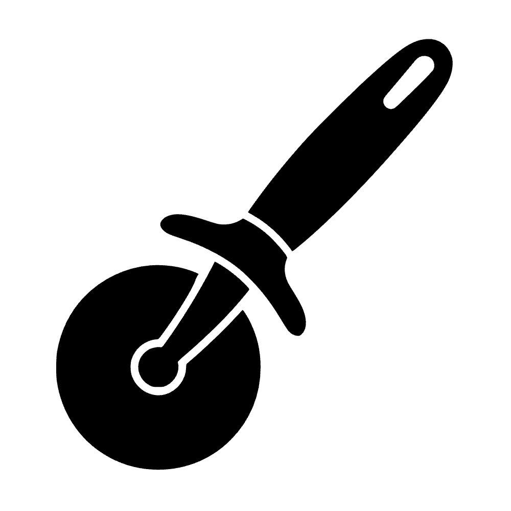 Cortador de pizza — archivo SVG