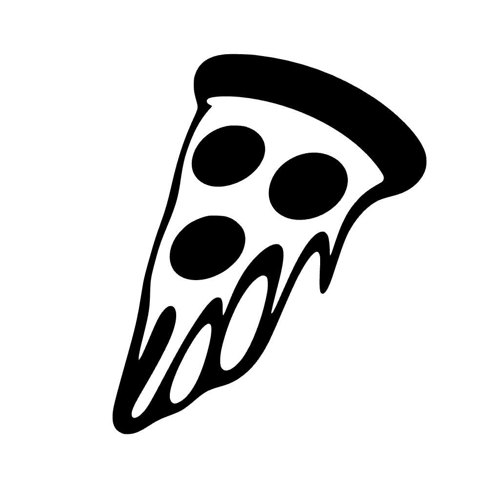 Porción de pizza — archivo SVG