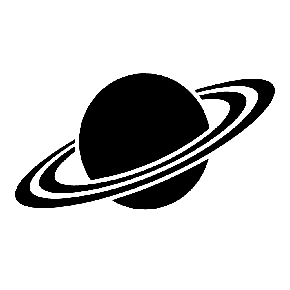 Planeta Saturno — archivo SVG