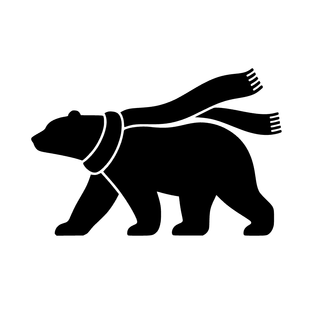 Icono de oso polar — archivo SVG