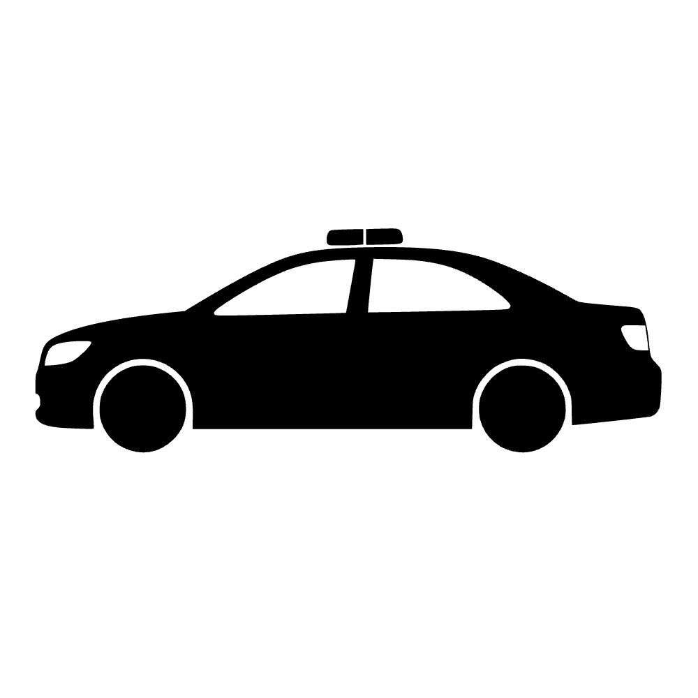 Coche de policía — archivo SVG