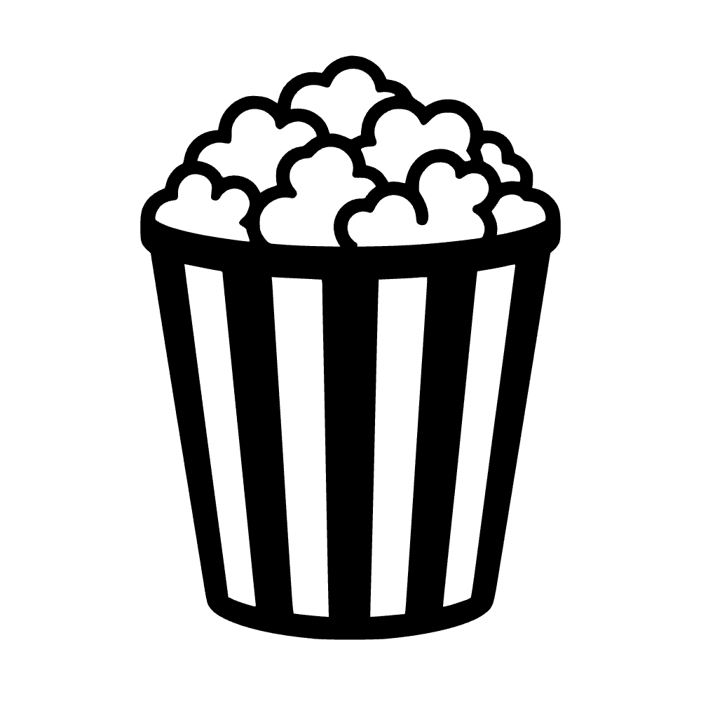 Cubo de palomitas — archivo SVG