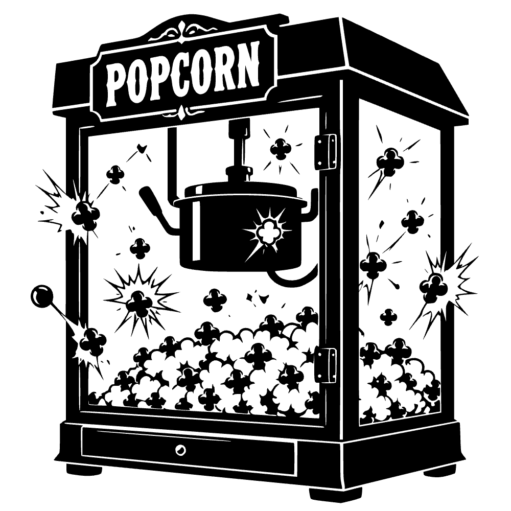 Icono de máquina de palomitas — archivo SVG