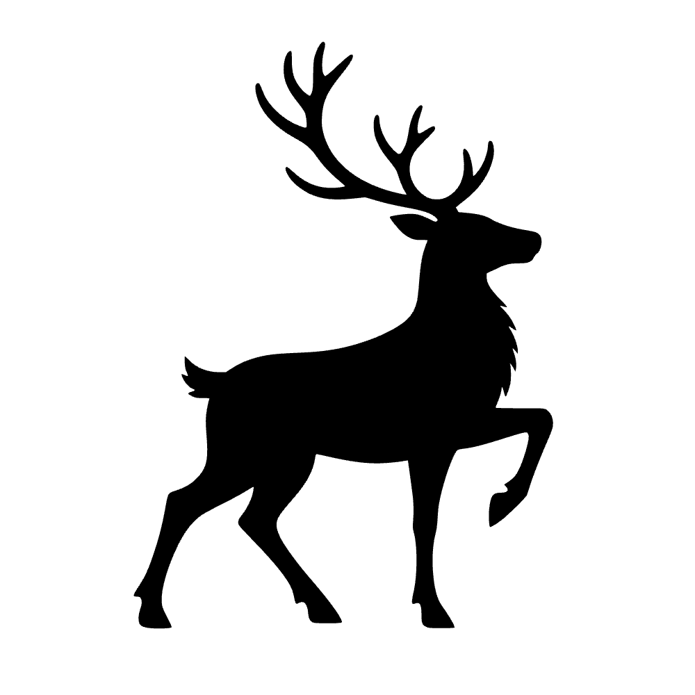 Reno brincando — archivo SVG
