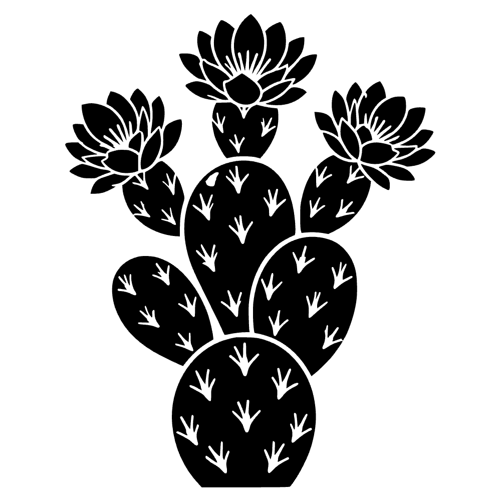 Nopal espinoso — archivo SVG