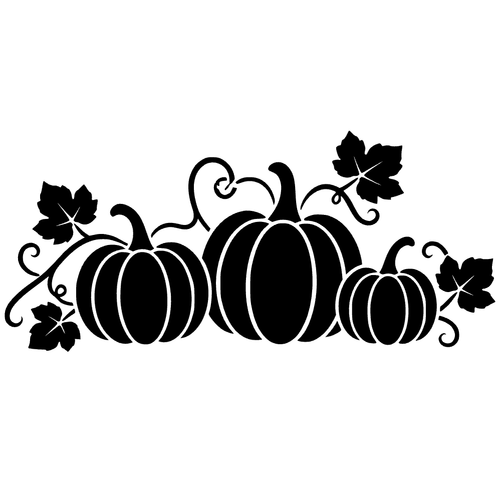 Trío de calabazas — archivo SVG