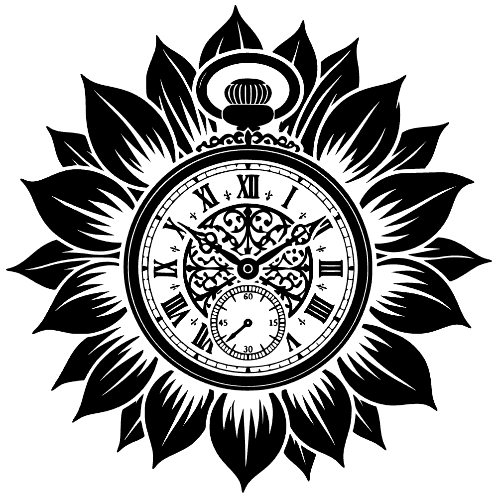 Girasol radiante — archivo SVG