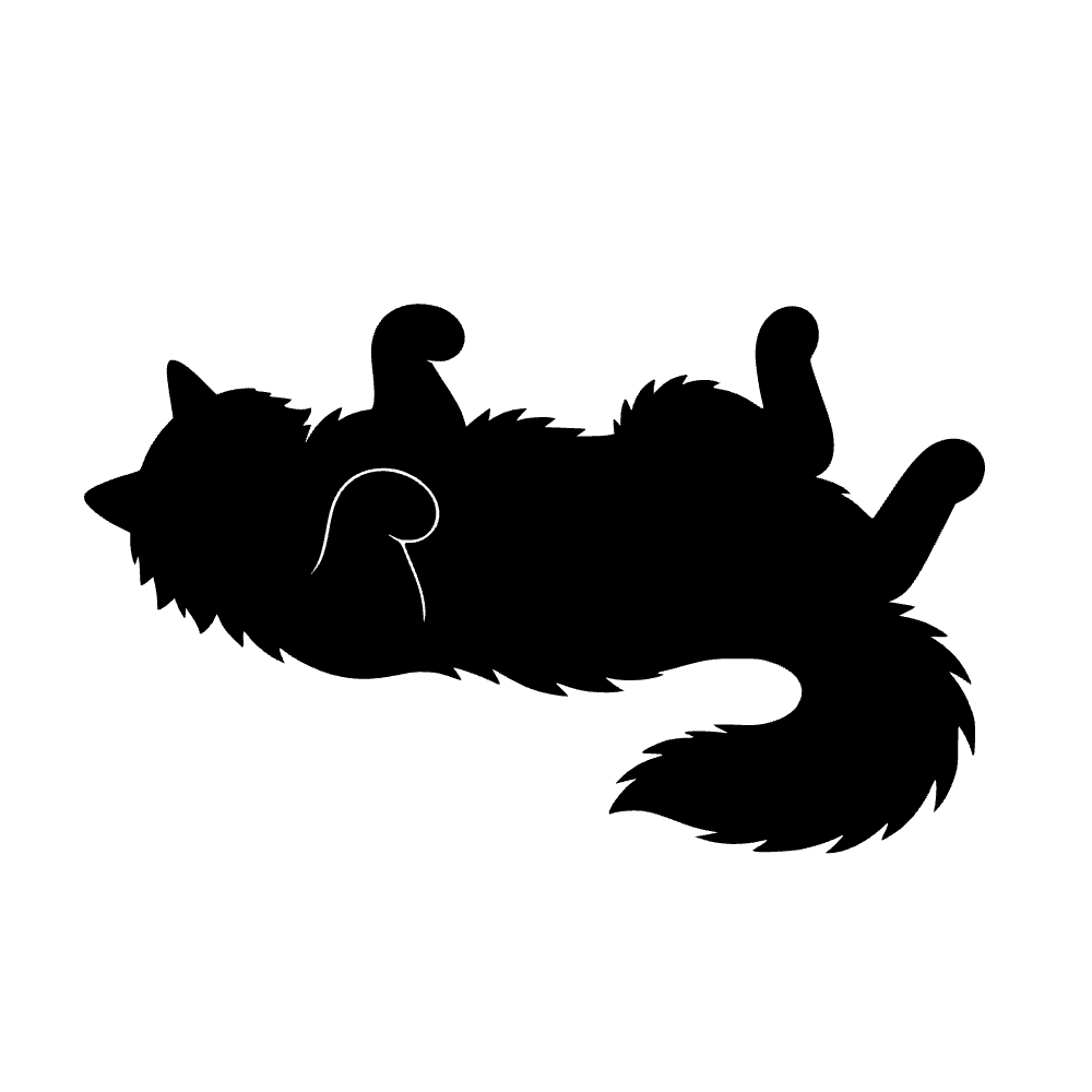 Gato ragdoll — archivo SVG
