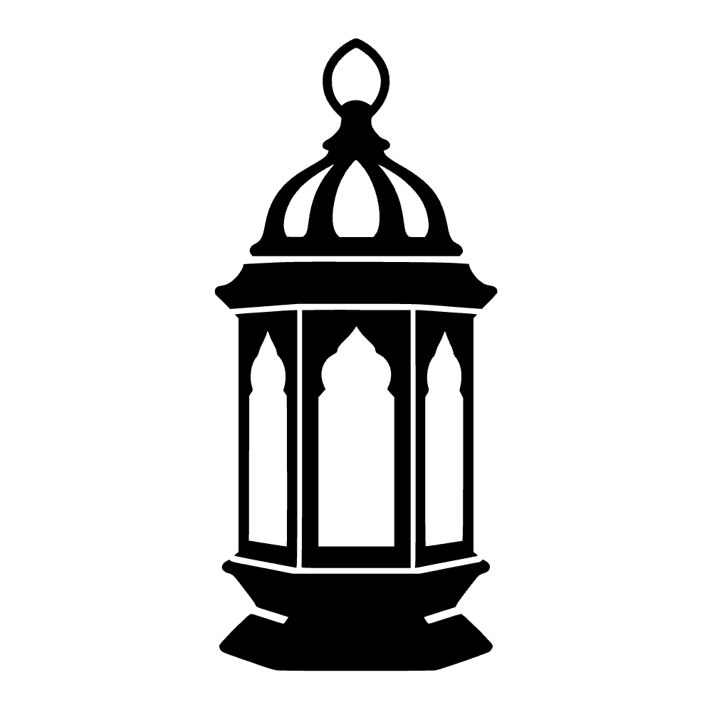 Linterna de Ramadán — archivo SVG