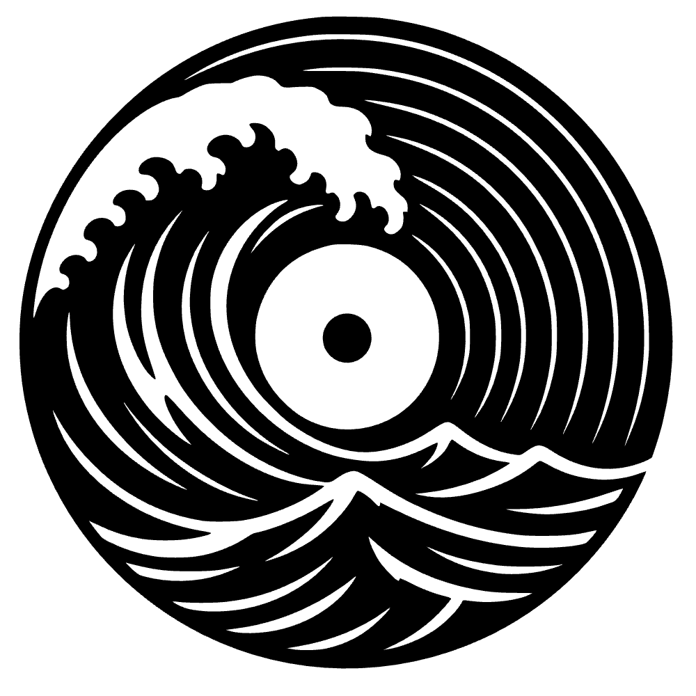 Ola rompiendo en el océano — archivo SVG