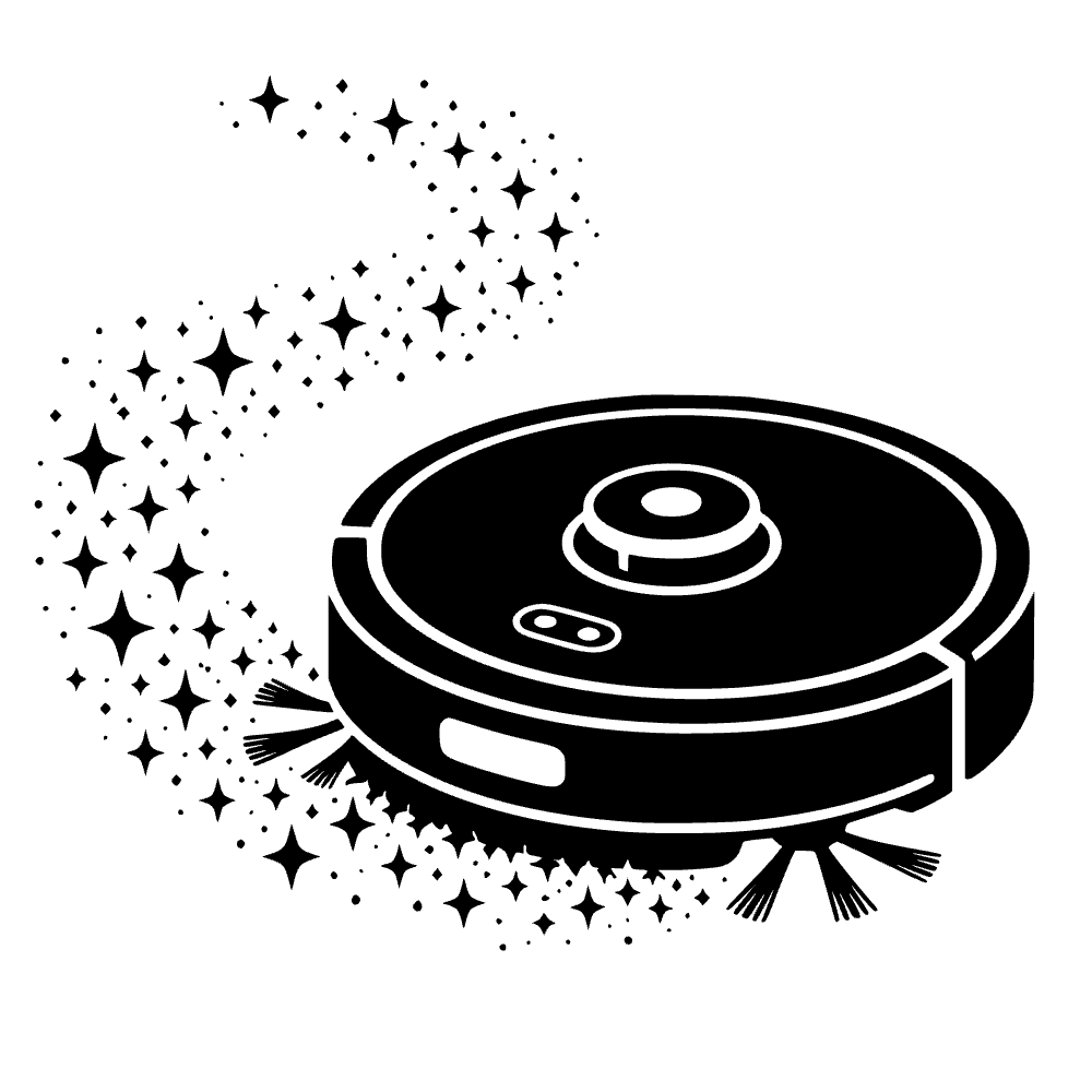 Aspiradora robótica — archivo SVG