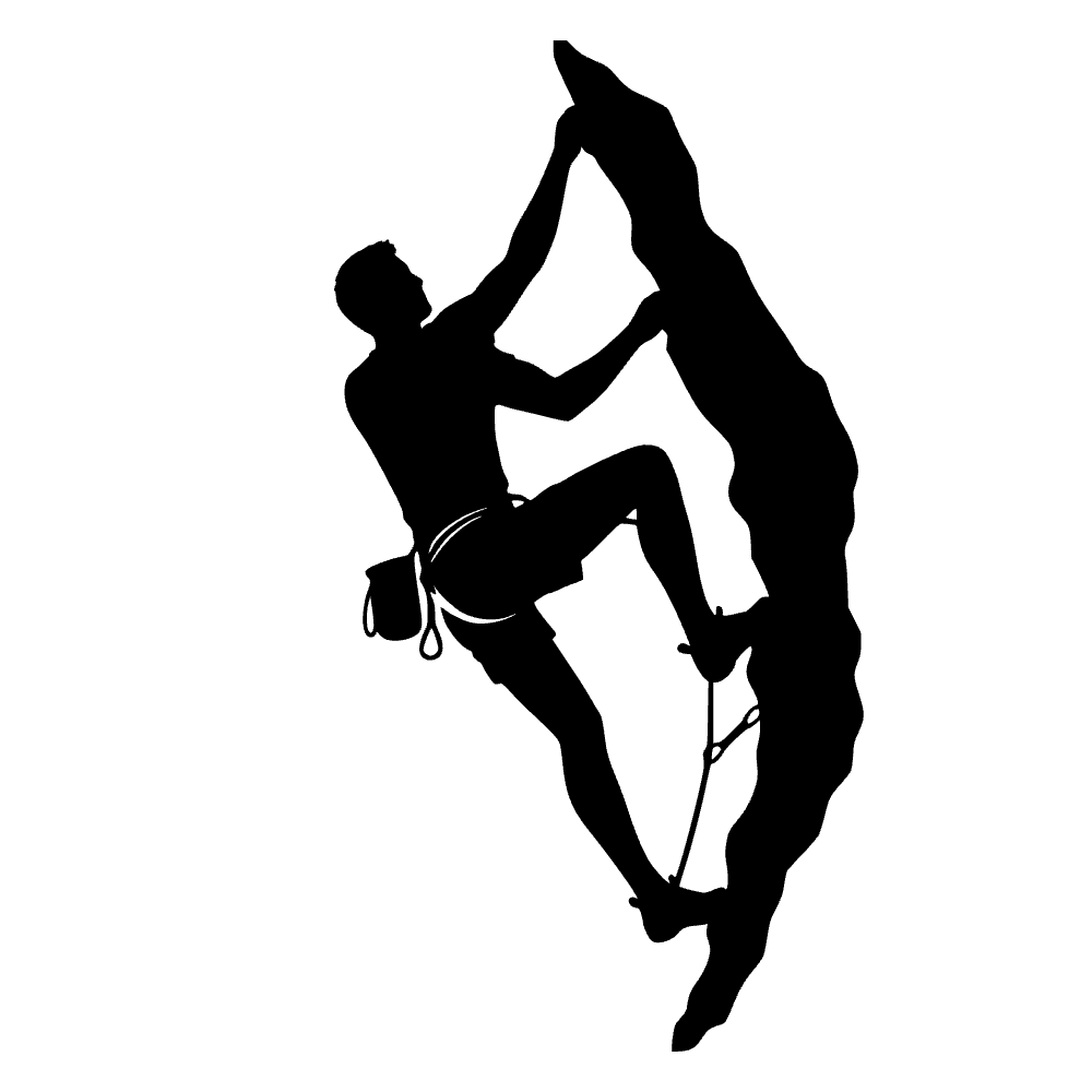 Escalador de rocas — archivo SVG