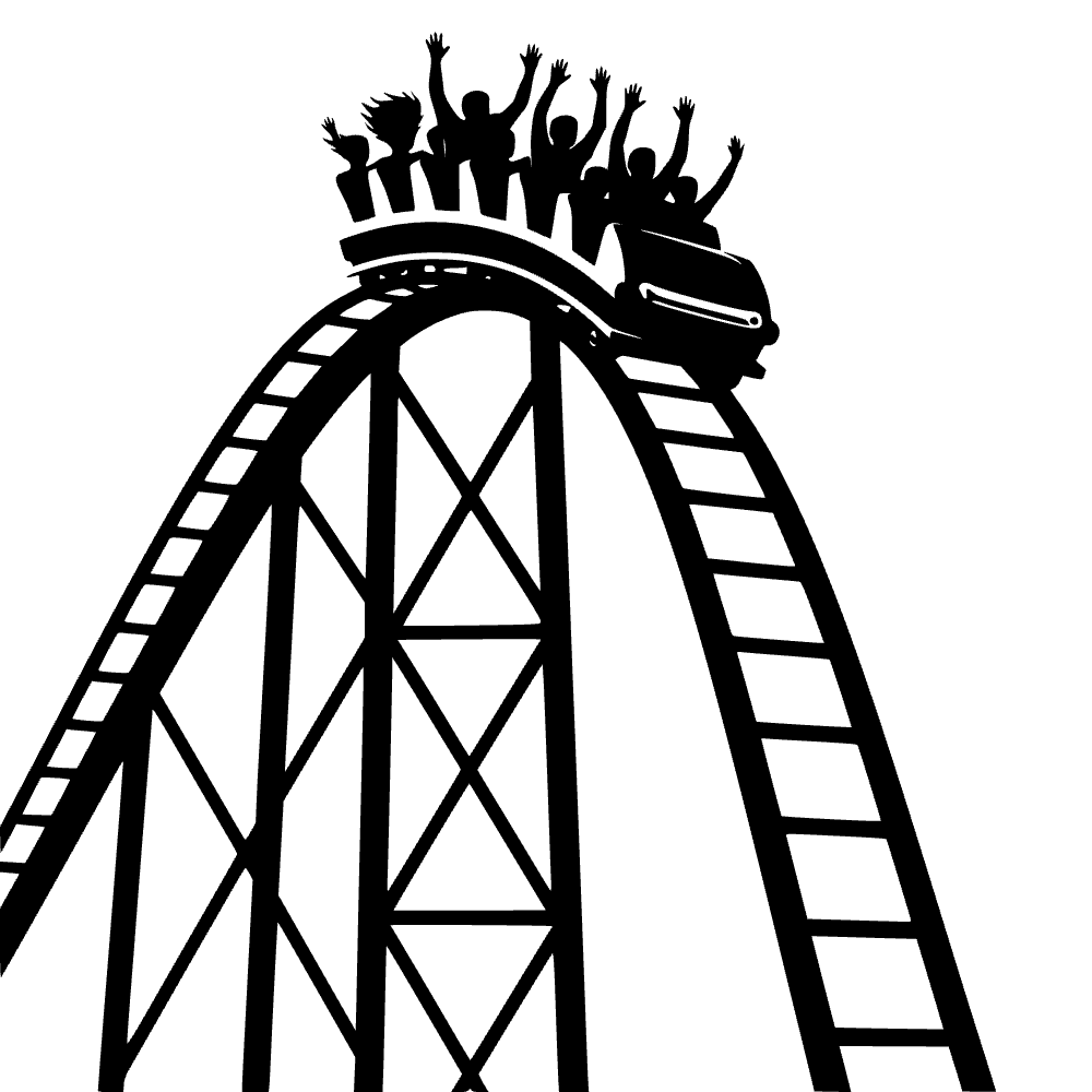 Carro de montaña rusa — archivo SVG