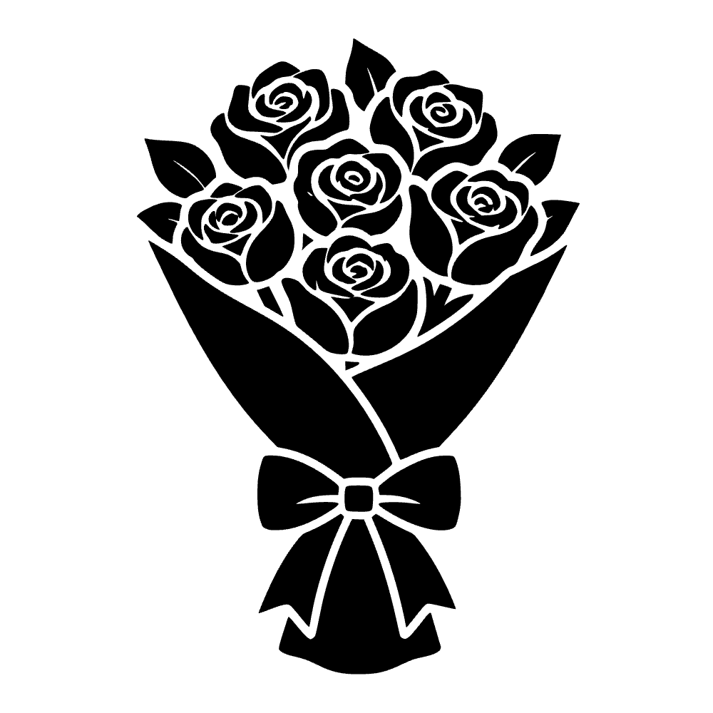 Ramo de rosas — archivo SVG
