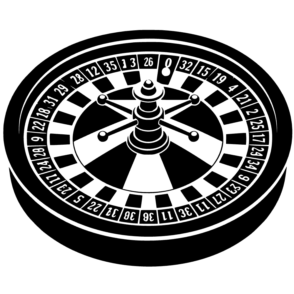 Icono de rueda de ruleta — archivo SVG