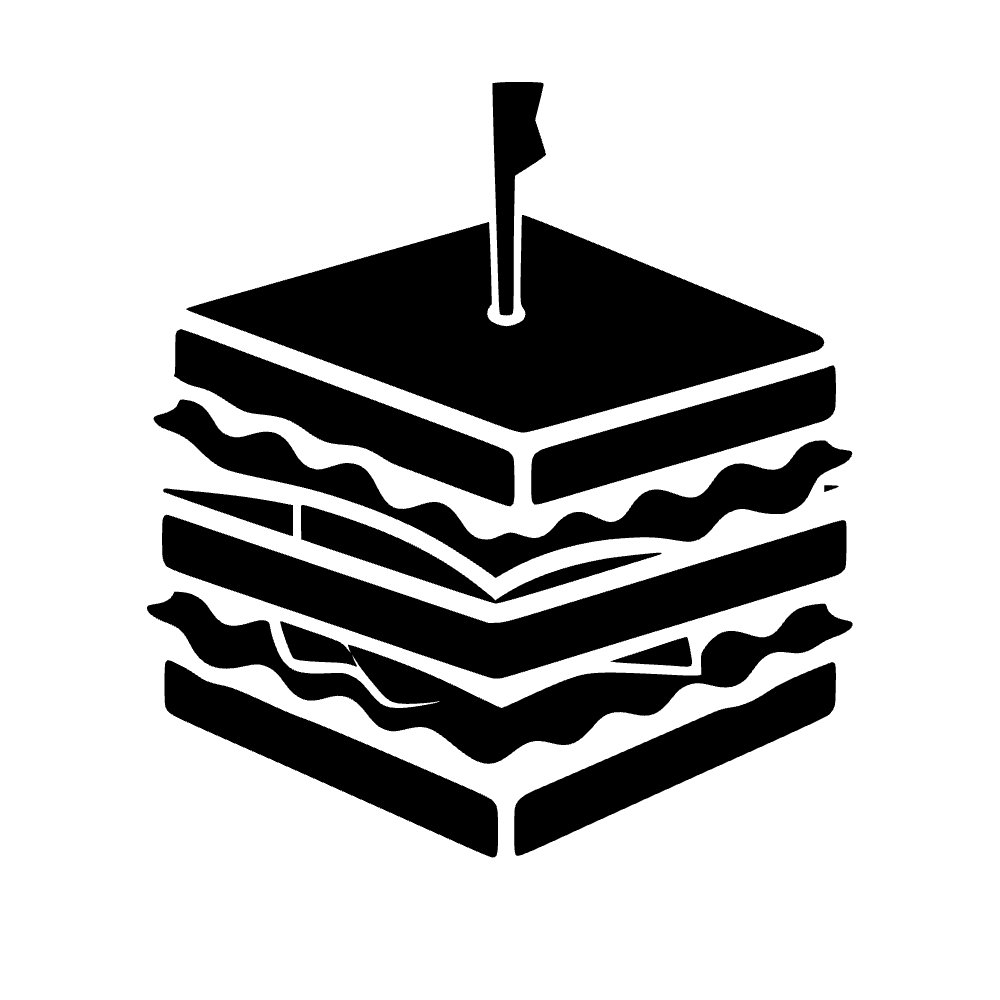 Icono de sándwich club — archivo SVG