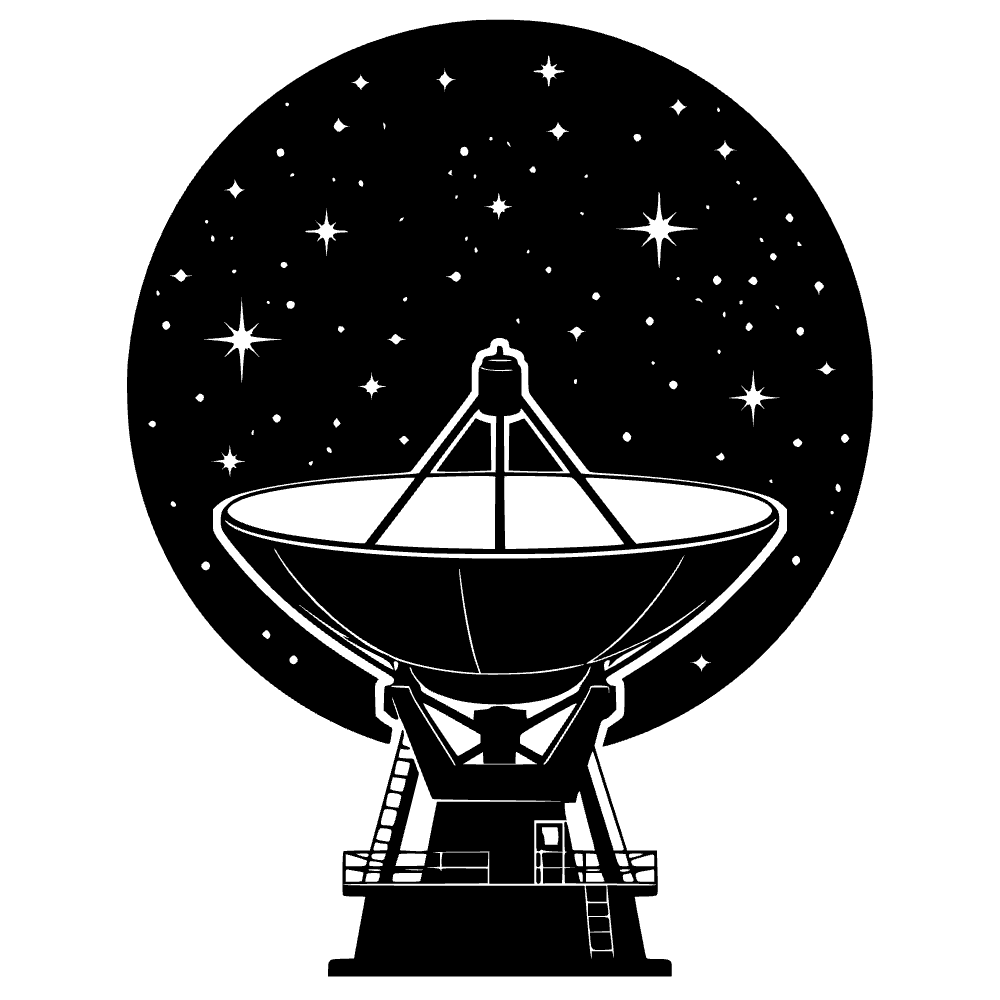 Ícono de antena parabólica — archivo SVG