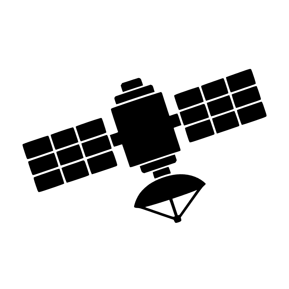 Órbita de satélite — archivo SVG