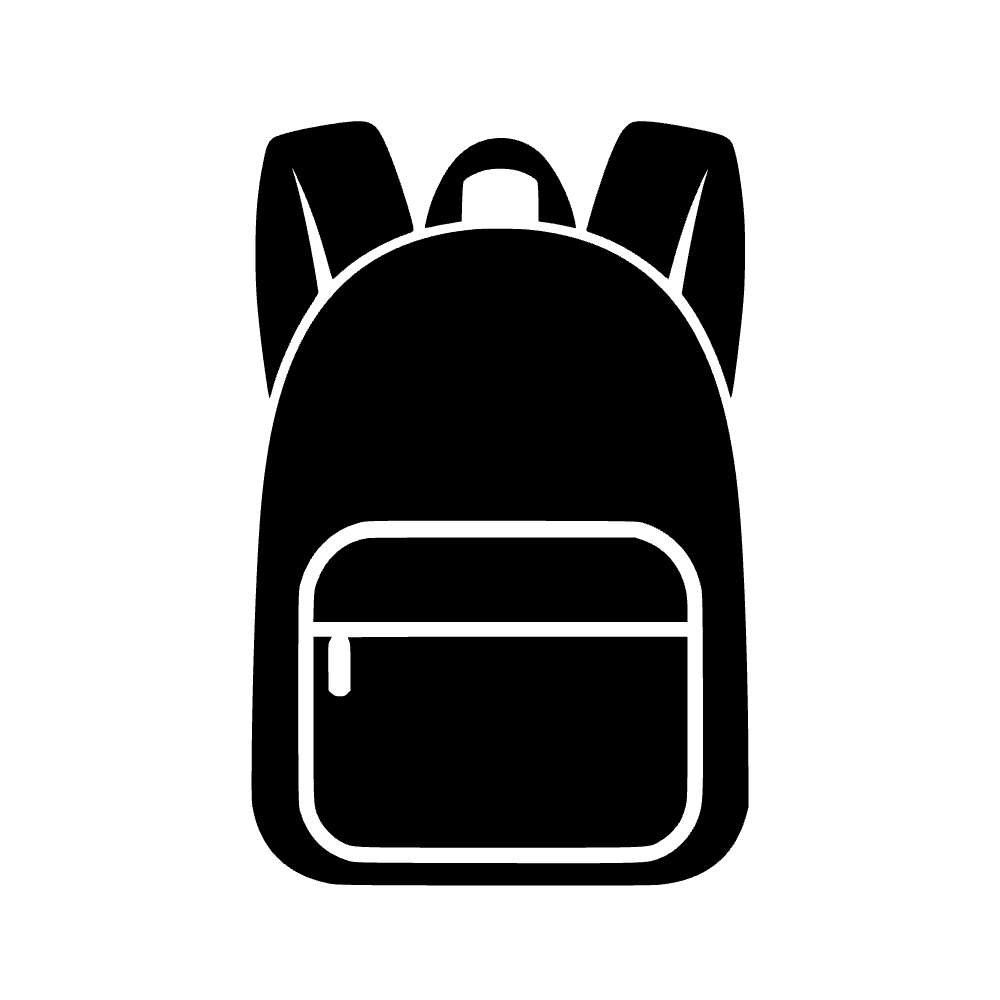 Mochila escolar — archivo SVG