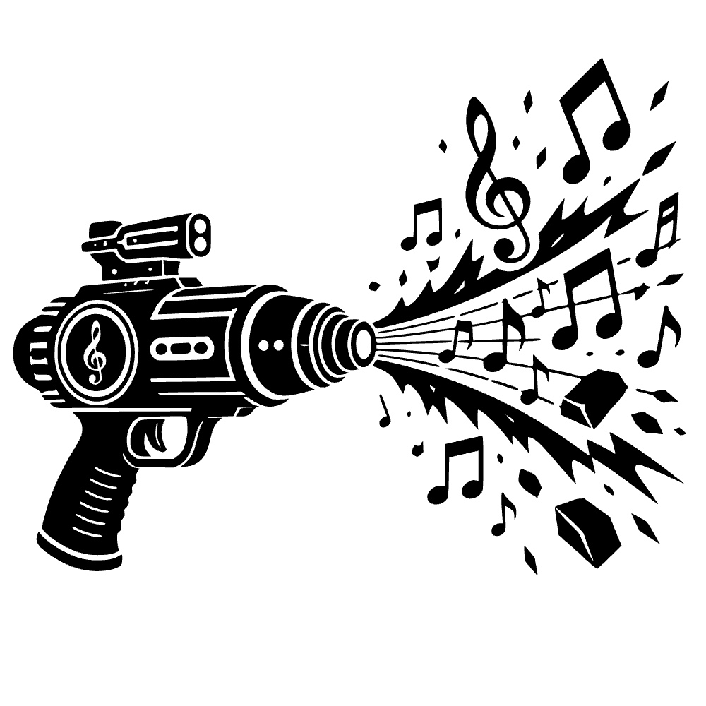 Sci Fi Laser Gun SVG cut file