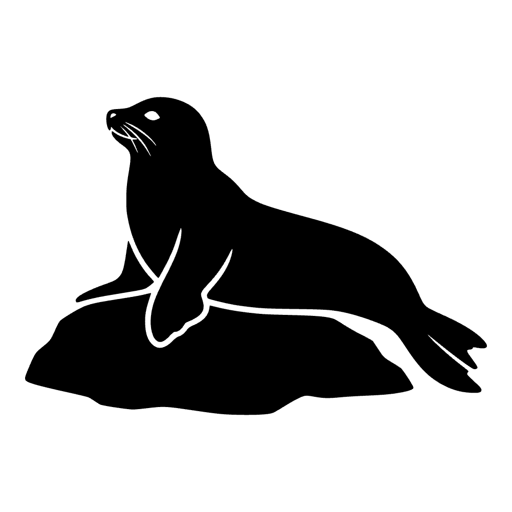 Roca de foca — archivo SVG