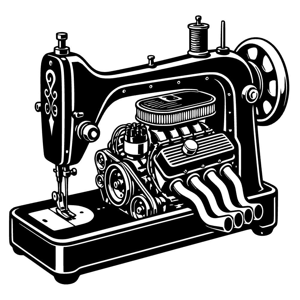 Sewing Machine Icon SVG SVG cut file preview