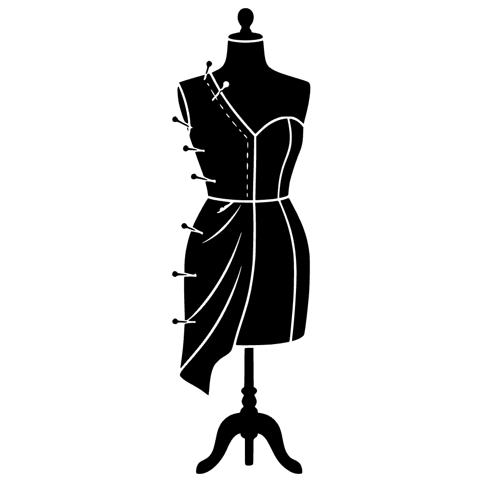 Maniquí de costura — archivo SVG