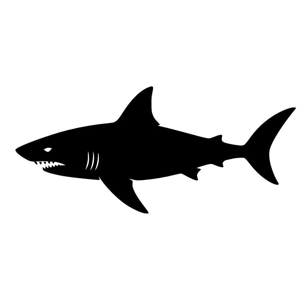 Aleta de tiburón — archivo SVG