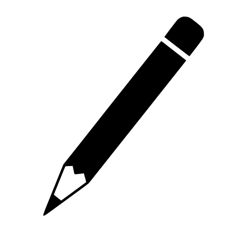Lápiz con punta afilada — archivo SVG