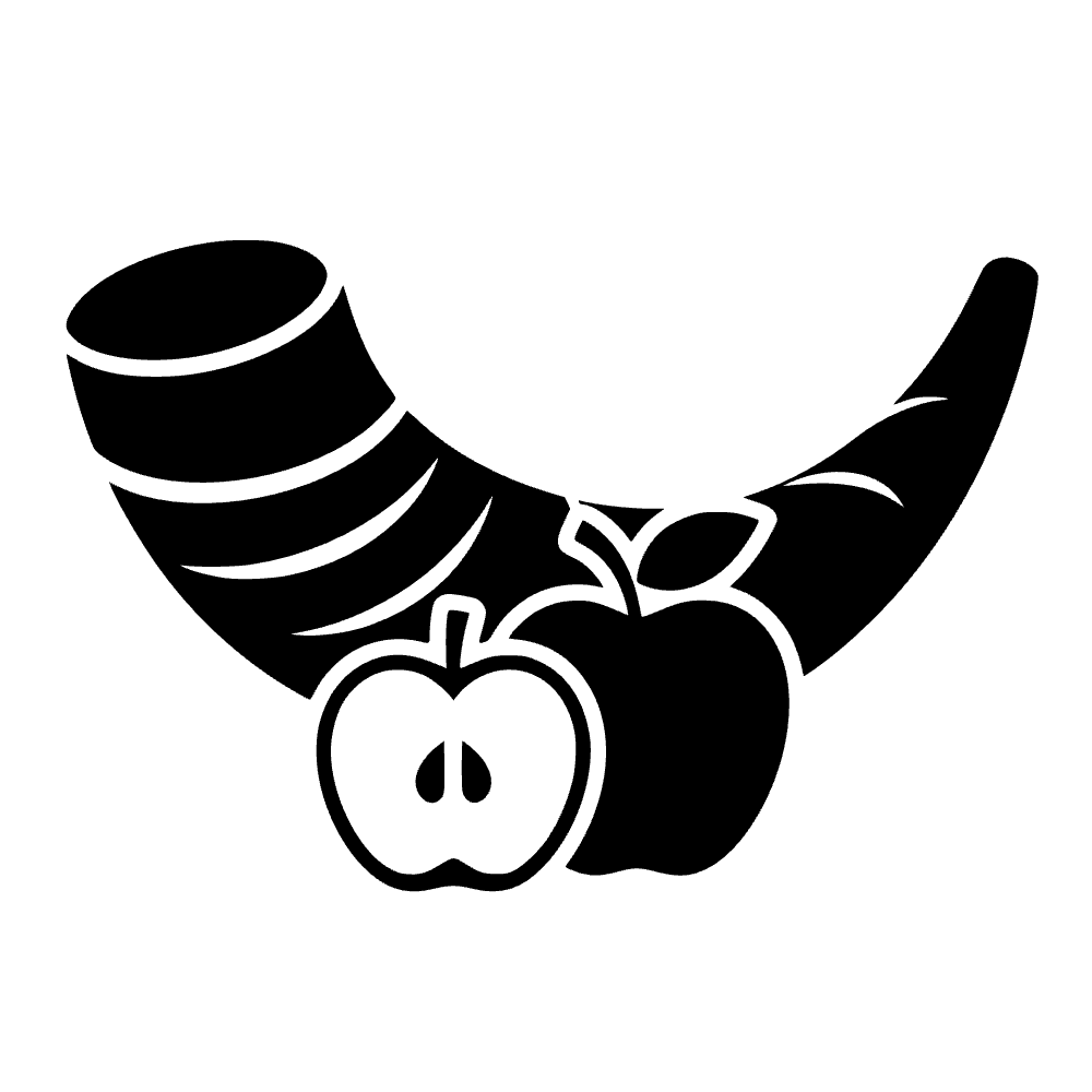 Icono de cuerno shofar — archivo SVG