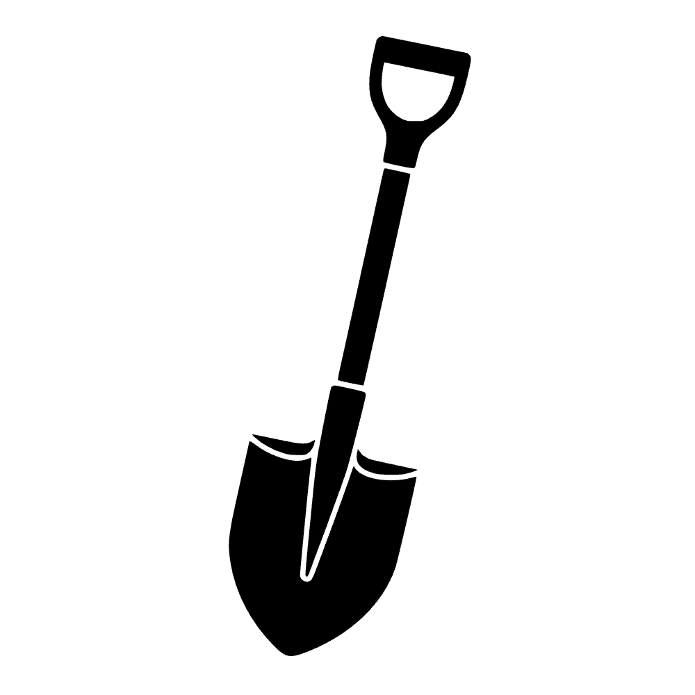 Icono de pala — archivo SVG