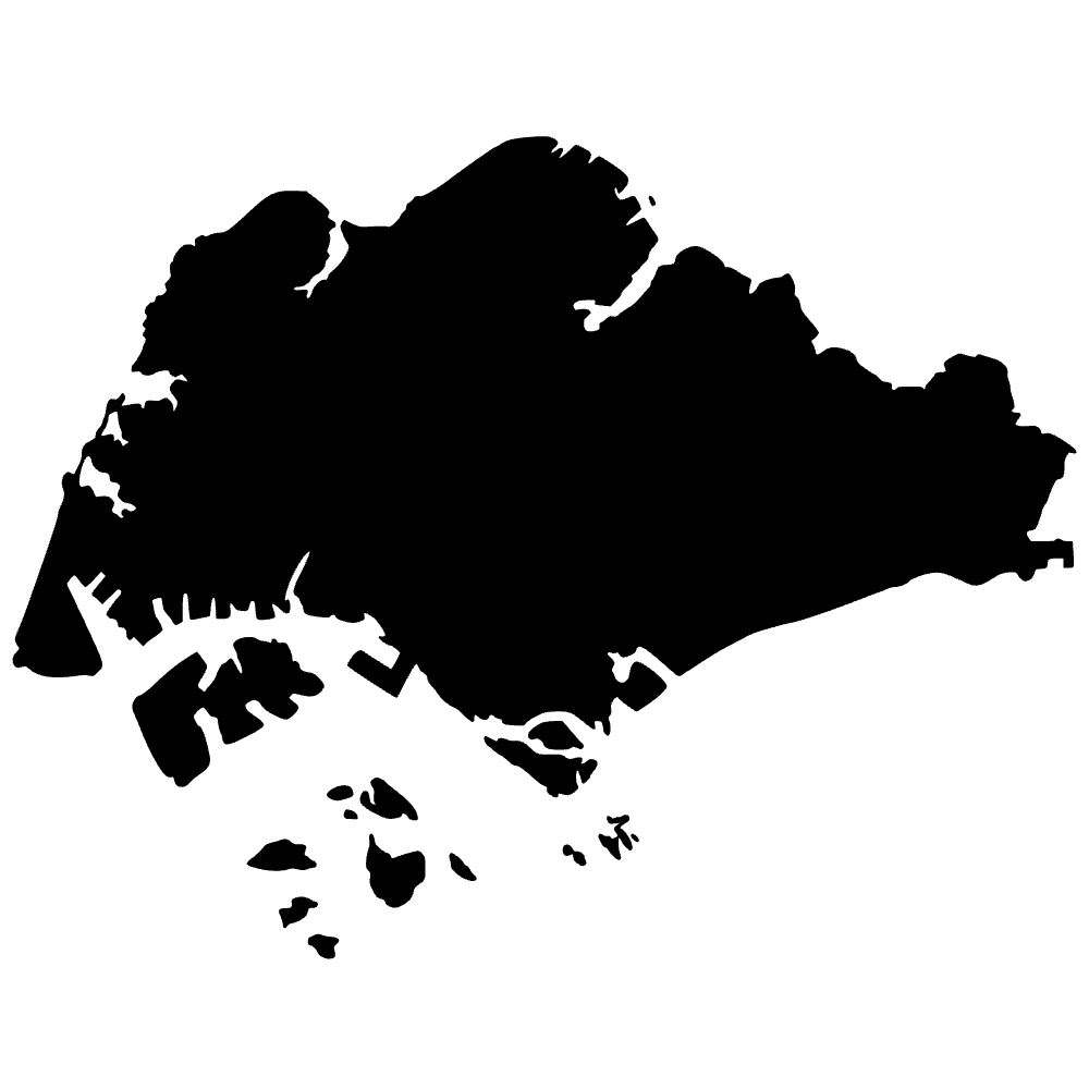 Mapa de Singapur — archivo SVG