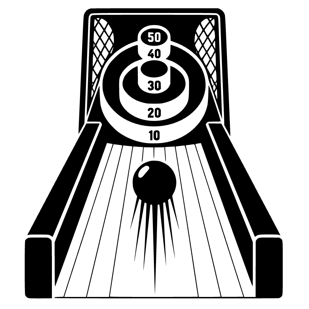 Bola de skee rodando rápidamente — archivo SVG