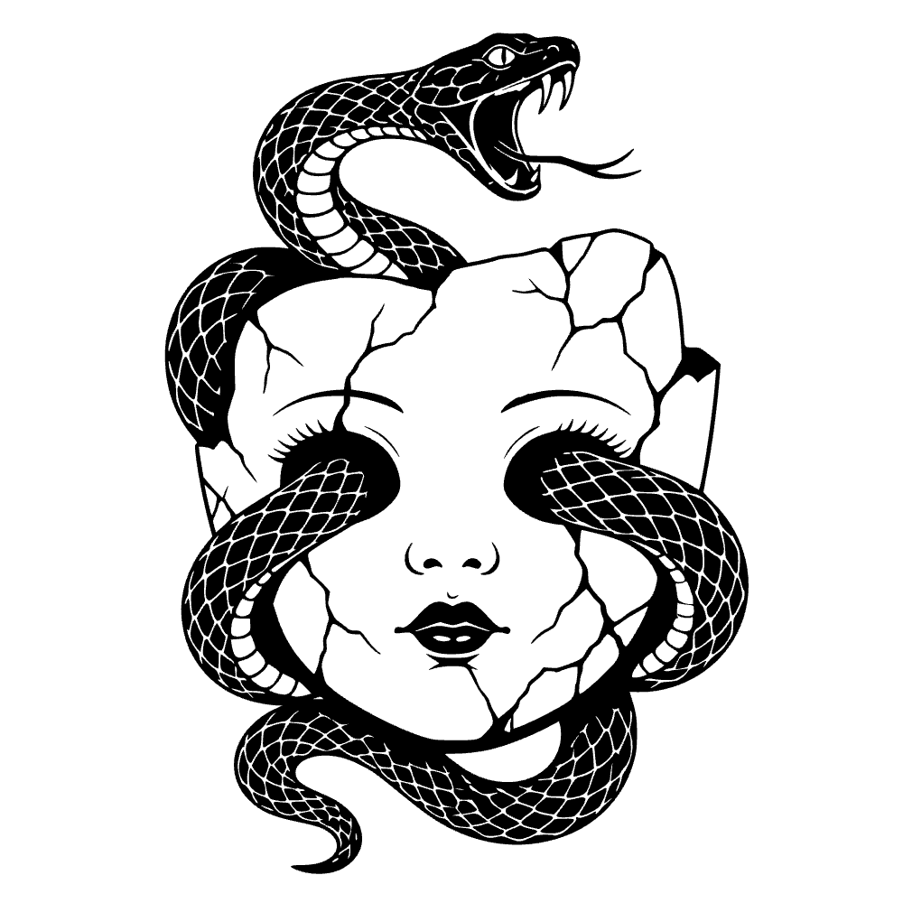 Ícono de ojo de serpiente — vista previa del archivo SVG